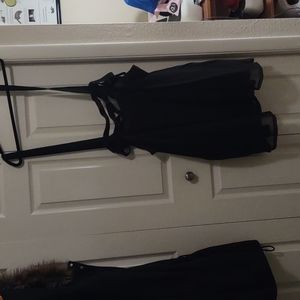 Suspenders skater skirt